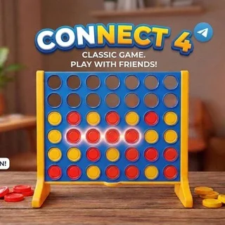 Connect 4 Telegram AI & Tech mini app