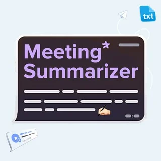 Briefer [AI Meeting Summarizer] Telegram AI & Tech mini app